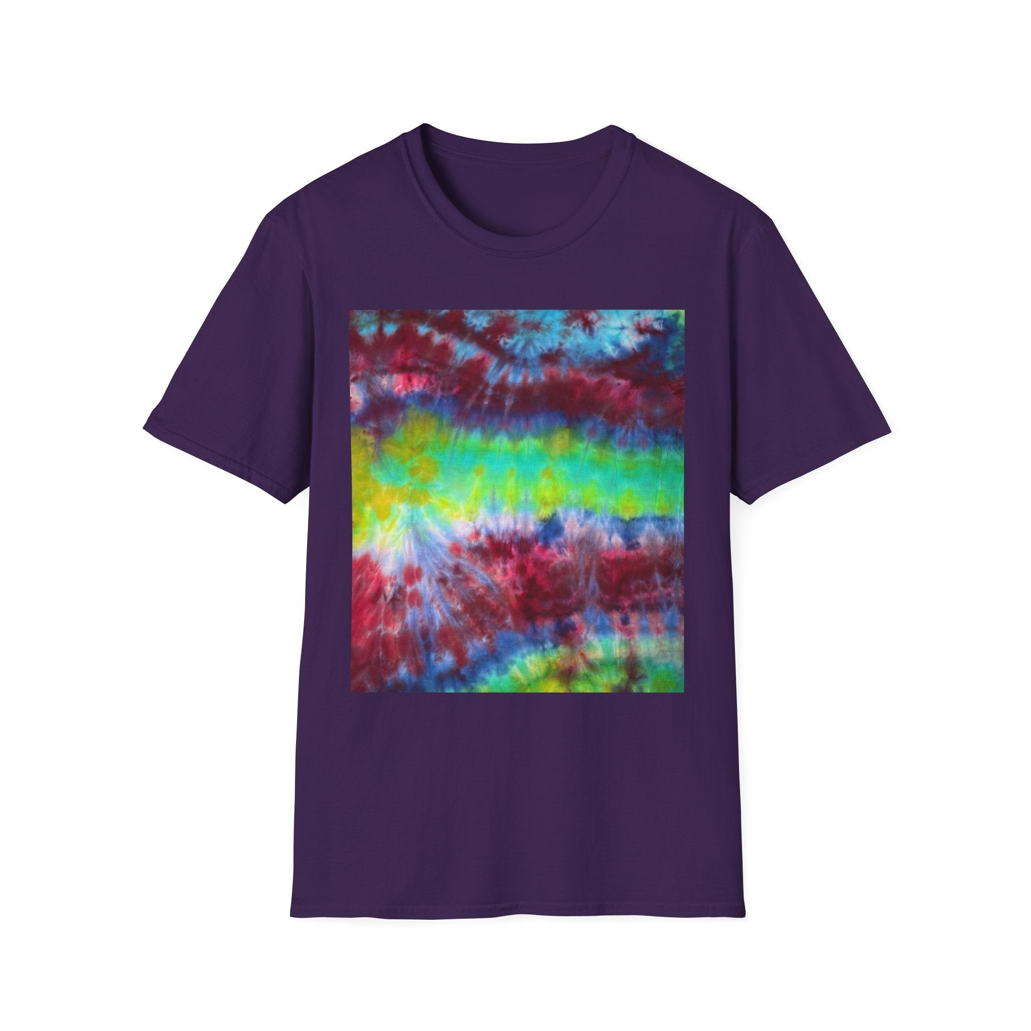 SIDEWINDER: Wave style, Vibrant Tie-Dye Unisex T-Shirt | Summer Vibes, Casual Wear, Gift for Friends, Festival Apparel, Beach Day Top