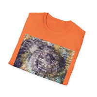 RENEGADE: Edgy, grungy, scratchy Swirl Tie-Dye T-Shirt, Unisex Casual Tee, Retro Vibe Shirt, Summer Style Top, Gift for Music Festivals, Tie-Dye Lover's Apparel