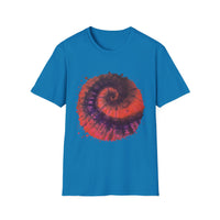 Powerball Bliss 2:  Whimsical Watercolor Spiral T-Shirt, Unisex Tee, Artistic Apparel, Casual Wear, Gift for Art Lovers, Unique Festival Outfit