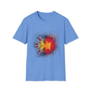 Supersonic 2:  Vibrant Splash Art Unisex T-Shirt, Colorful Tee, Casual Wear, Festival Shirt, Graphic Tee, Gift for Art Lovers
