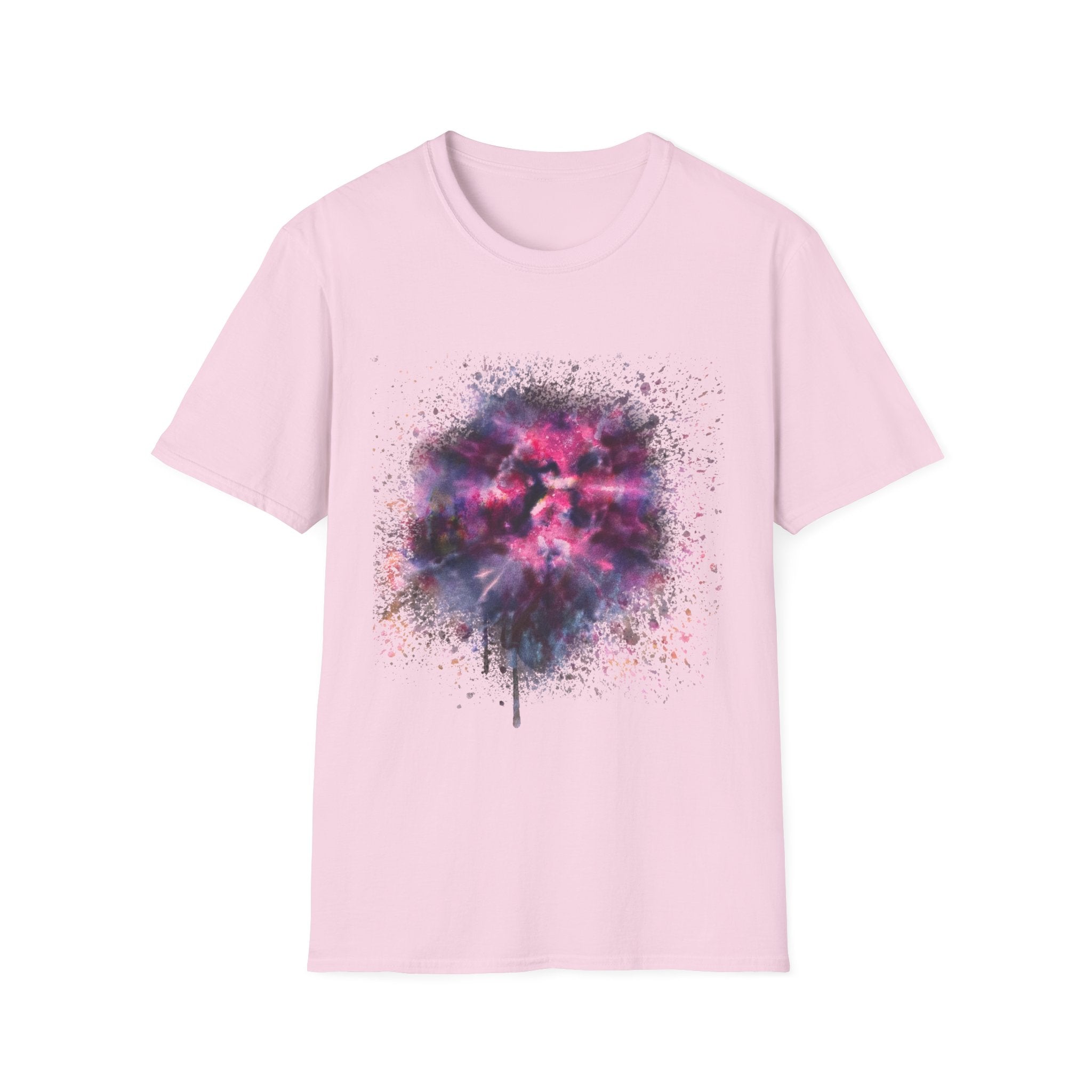 Sundance Citation 2: Galactic Drip Splash Unisex T-Shirt - Cosmic Art Tee, Graphic Shirt for Space Lovers, Gift for Astronomy Fans, Unique Trendy Apparel