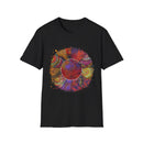 FORTUNE: Colorful, splat style, Bohemian tie dye collage, Unisex T-Shirt, Tie-Dye Vibe Shirt, Festival Wear, Summer Style, Gift for Her/Him