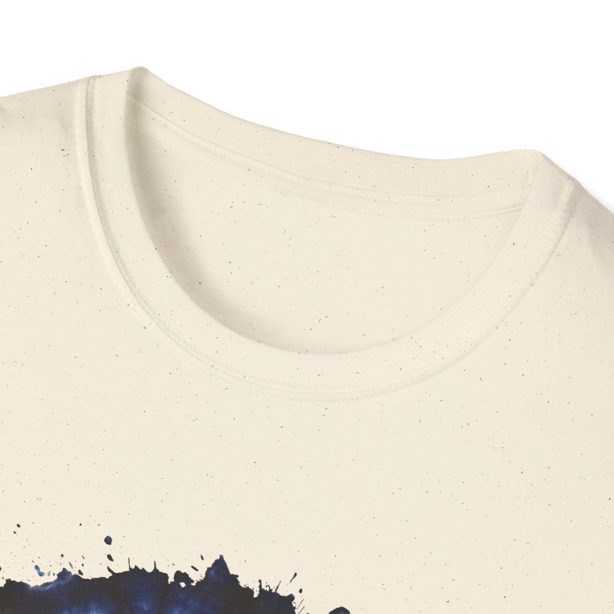 Cobalt Tornado 2:  Spiral Tie-Dye T-Shirt, Unisex Kaftan, Bohemian Tee, Beachwear, Summer Top, Festival Gear, Unique Gift