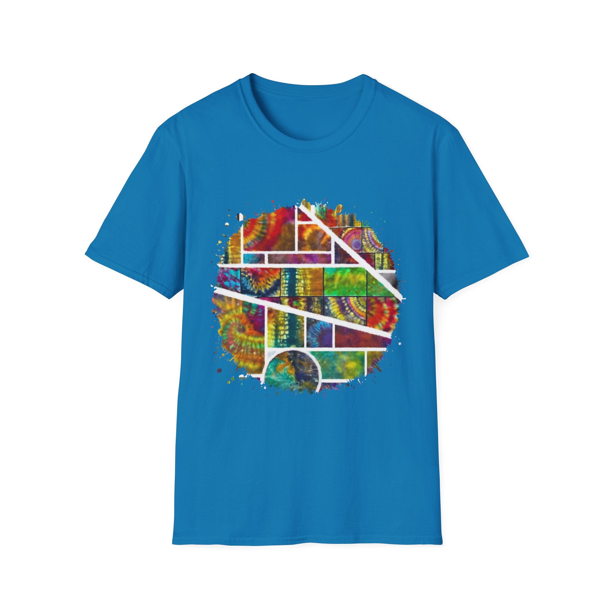 San Mateo Magic 2:  Vibrant Artistic Unisex T-Shirt, Colorful Graphic Tee, Trendy Casual Shirt, Unique Gift for Art Lovers, Summer Essential