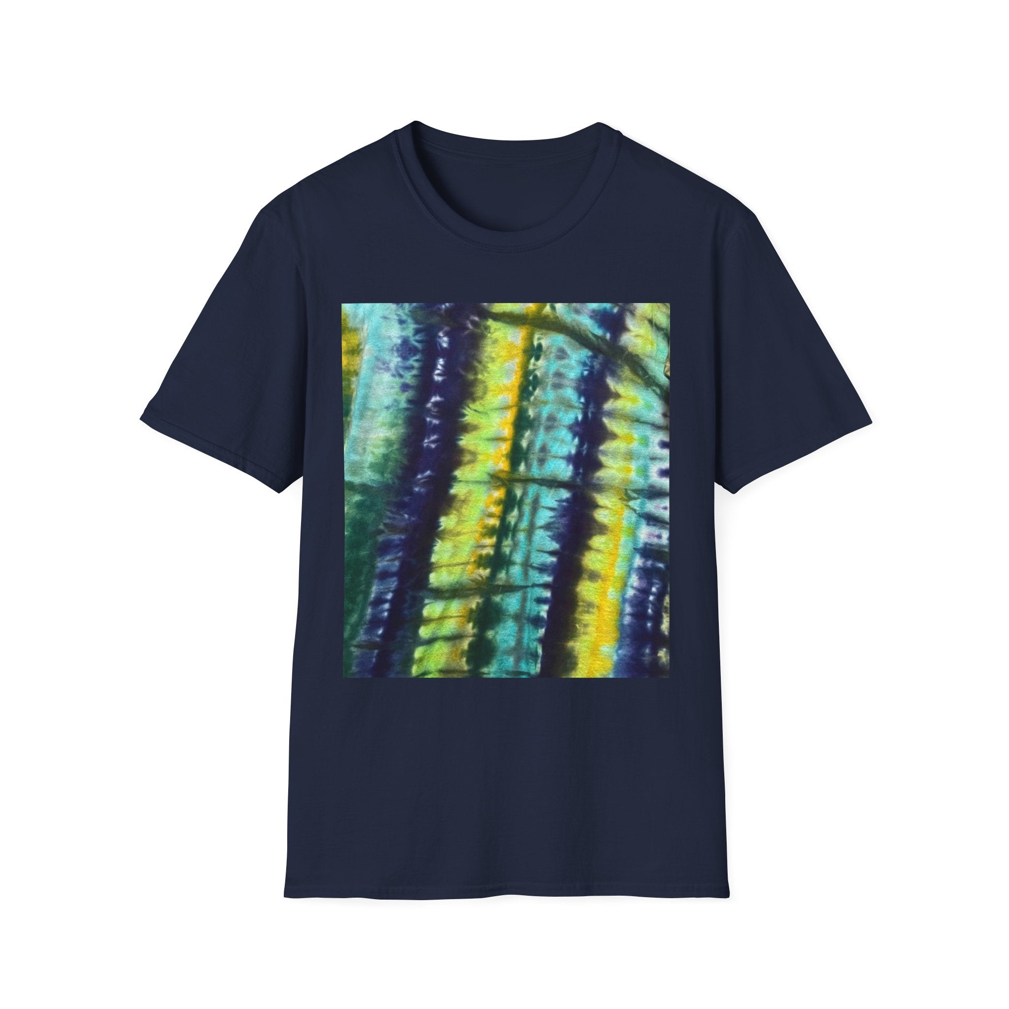 ALLIGATOR ALLEY: Reptile inspired, Vibrant Tie-Dye Unisex T-Shirt, Boho Style Tee, Summer Outfit, Festival Wear, Gift for Her, Unique Graphic Shirt