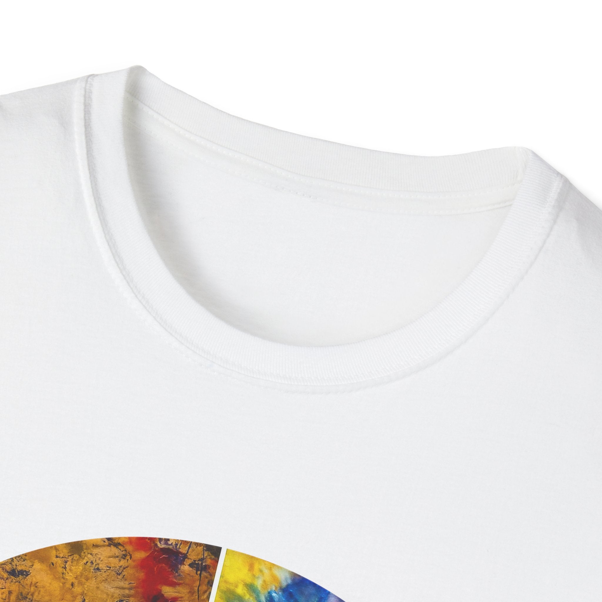 Synchronicity 2:  Colorful Tie-Dye Unisex T-Shirt, Boho Chic Tees, Summer Vibes Shirt, Festival Wear, Gift for Friends, Relaxed Fit Tops