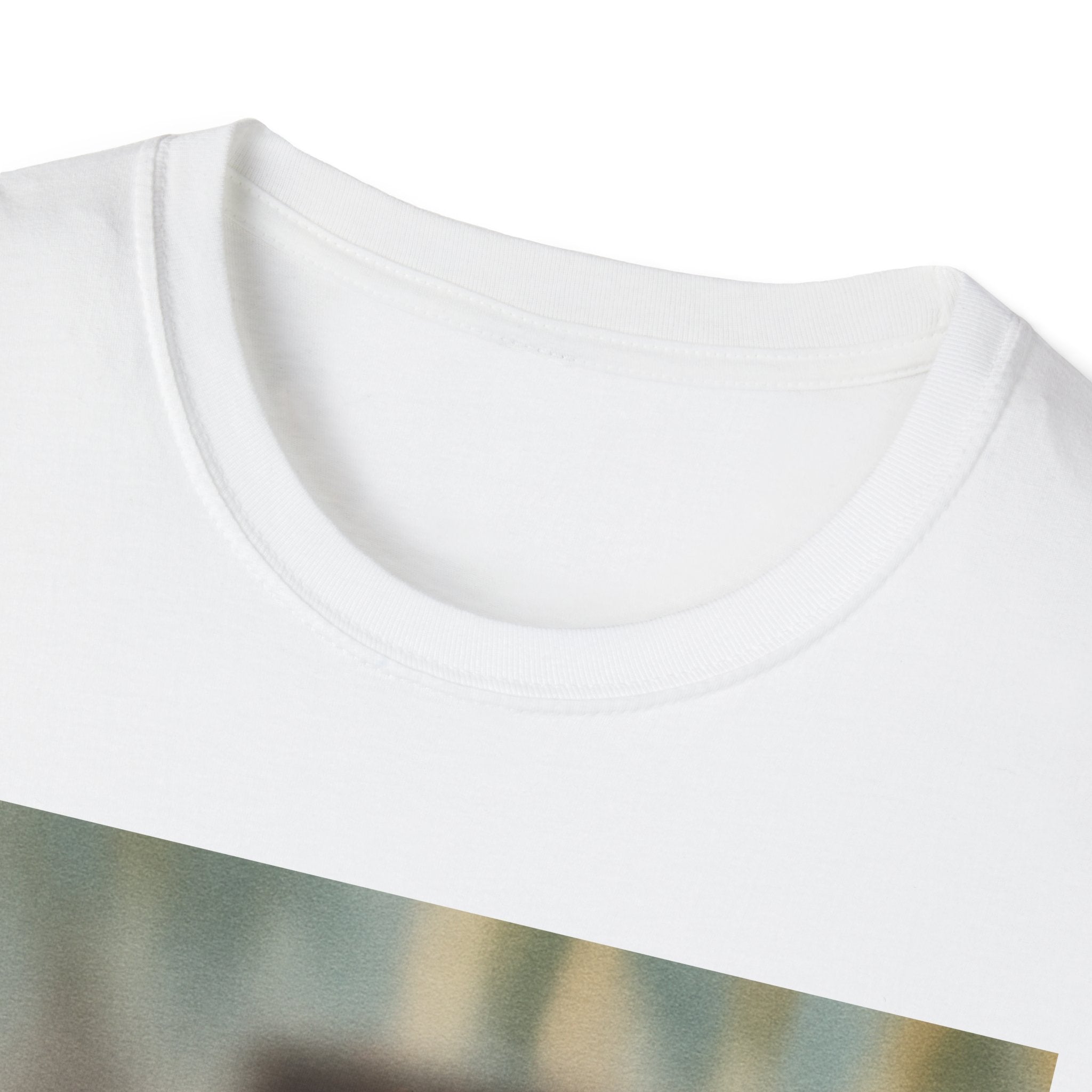 SMOKE AND MIRRORS:  Abstract Art Unisex T-Shirt, Soft Graphic Tee, Casual Wear, Unique Apparel, Gift for Art Lovers, Trendy Style