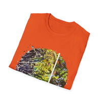 Blueberry Bliss 2:  Nature-Inspired Unisex Softstyle T-Shirt, Graphic Tee, Eco-Friendly Apparel, Earthy Vibe Shirt, Casual Wear, Nature Lover Gift