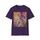 JUPITER JEWEL: Galaxy inspired, Colorful Tie-Dye Unisex Softstyle T-Shirt | Vibrant Casual Wear, Summer Vibes, Festival Gear, Everyday Comfort, Unique Gift