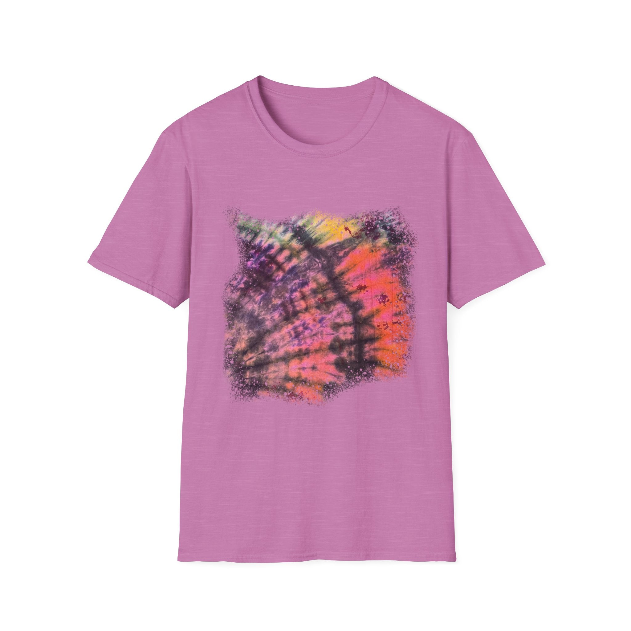 Smash Party 2:  Snowy edge Vibrant Tie-Dye Unisex T-Shirt - Perfect for Festivals, Casual Wear, Gift for Him/Her, Summer Outfits, Comfortable Fashion