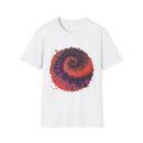 Powerball Bliss 2:  Whimsical Watercolor Spiral T-Shirt, Unisex Tee, Artistic Apparel, Casual Wear, Gift for Art Lovers, Unique Festival Outfit