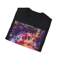 SERENADE:  Galaxy style, Vibrant Tie-Dye Unisex T-Shirt, Summer Festival Wear, Casual Tee, Gift for Him/Her, Unique Style, Comfortable Everyday Top
