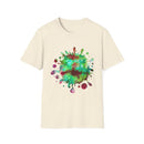 Autumn Infusion 2:  Vibrant Splash T-Shirt - Artsy Graphic Tee for Creatives, Casual Wear, Unique Gift, Summer Style, Colorful Fashion
