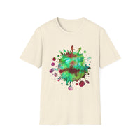 Autumn Infusion 2:  Vibrant Splash T-Shirt - Artsy Graphic Tee for Creatives, Casual Wear, Unique Gift, Summer Style, Colorful Fashion