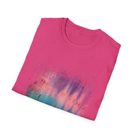 Momentum 2:  Colorful Abstract Unisex T-Shirt | Softstyle Tee for Casual Outings, Gifts, Festivals, Summer Vibes, Daily Wear