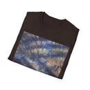 BLUE ON COPPER: Rebel Tie-Dye T-Shirt | Soft Cotton Tee, Festival Wear, Casual Outfit, Gift for Her, Eco-Friendly Apparel