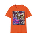 REGATTA ONE: Bold Tie Dye collage, Unisex Softstyle T-Shirt