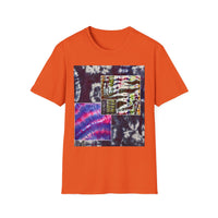 REGATTA ONE: Bold Tie Dye collage, Unisex Softstyle T-Shirt