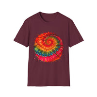 Fuchsia Frenzy 2:  Vibrant Tie-Dye T-Shirt for Fun & Relaxation, Summer Vibes, Festival Wear, Unisex Fashion, Gift for Friends