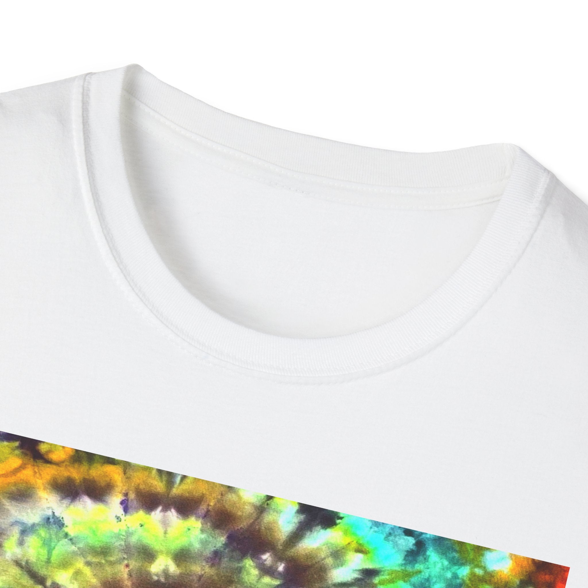 GIDEON: Vibrant swirl Tie-Dye T-Shirt for Festivals, Casual Wear, Spiritual Retreats, Gifts for Friends, Summer Style Essentials