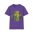 Blueberry Bliss 2:  Nature-Inspired Unisex Softstyle T-Shirt, Graphic Tee, Eco-Friendly Apparel, Earthy Vibe Shirt, Casual Wear, Nature Lover Gift