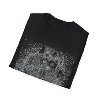 COMET: Galaxy inspired, Artistic Floral Unisex T-Shirt, Casual Wear, Gift for Nature Lovers, Summer Outfit, Trendy Graphic Tee