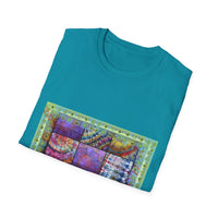 AMBROSIA: Dream inspired tie dye collage,  Softstyle T-Shirt