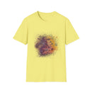 Amber Prerogative 2:  Colorful Splash Unisex Softstyle T-Shirt, Casual Wear, Gift for Art Lovers, Summer Fashion, Vibrant Graphic Tee