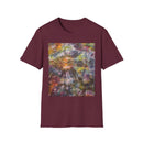 CORNUCOPIA:  Grunge style tie dye, Unisex Softstyle T-Shirt