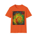 HABANERO HELIX: Rich, bright and Colorful Tie-Dye Unisex Softstyle T-Shirt, Retro Vibe Tee, Festival Outfits, Gift for Teens, Summer Essentials, Casual Wear
