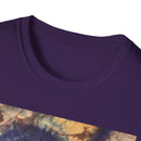 MOCHA SPIDER DANCE:  Unique Spiral Tie-Dye Unisex T-Shirt, Boho Chic Tee, Summer Vibes Top, Festival Wear, Eco-Friendly Gift