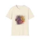 Amber Prerogative 2:  Colorful Splash Unisex Softstyle T-Shirt, Casual Wear, Gift for Art Lovers, Summer Fashion, Vibrant Graphic Tee