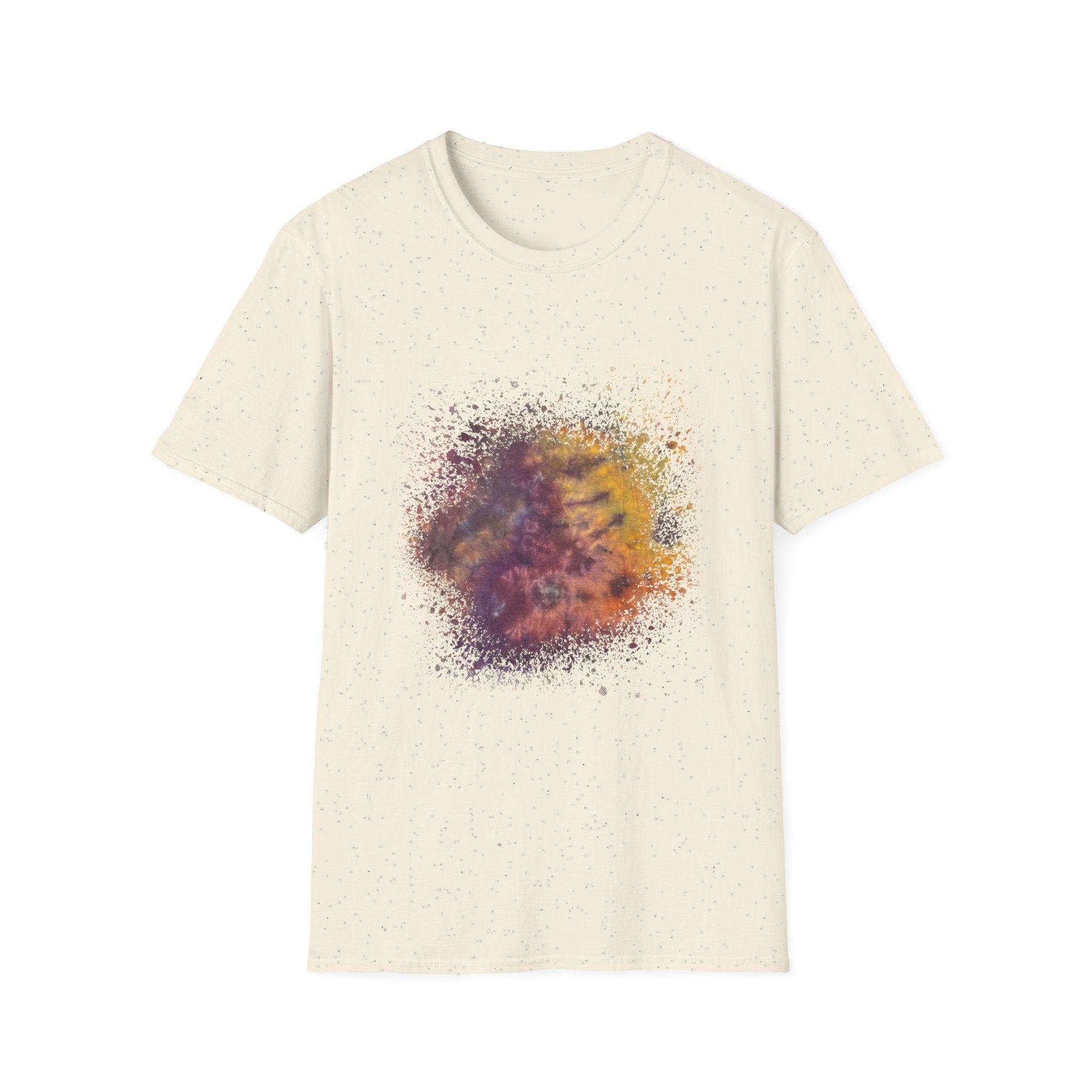 Amber Prerogative 2:  Colorful Splash Unisex Softstyle T-Shirt, Casual Wear, Gift for Art Lovers, Summer Fashion, Vibrant Graphic Tee
