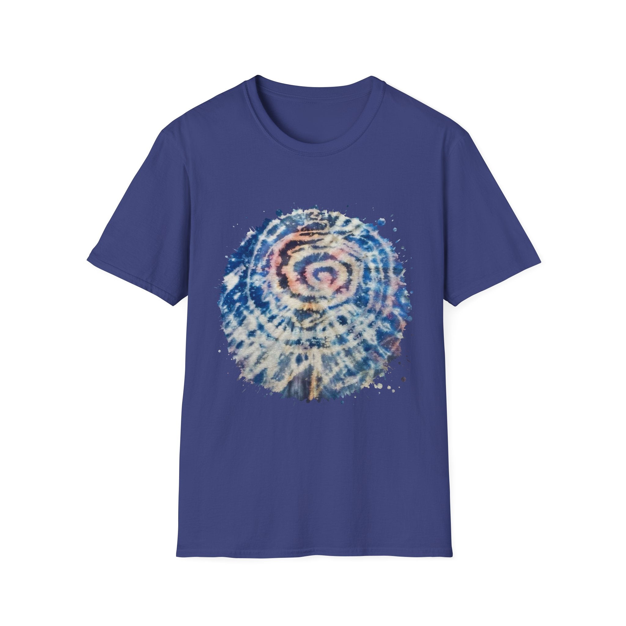 KINETIX:  Dream inspired, Spiritual Tie-Dye T-Shirt, Relaxed Vibes, Unisex Tee, Gift for Yoga Lovers, Bohemian Style, Festival Apparel