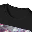 CRITTER: "under the microscope" look, Vibrant Tie-Dye Unisex T-Shirt, Boho Chic Tee, Festival Wear, Summer Essentials, Gift for Friends, Relaxed Casual Style