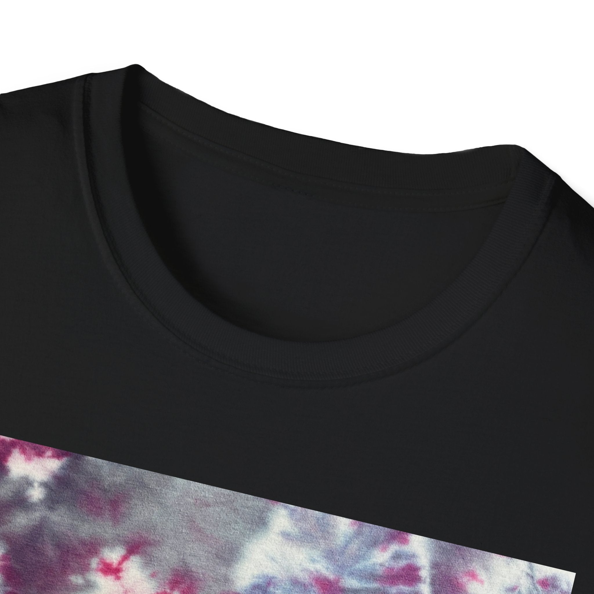 CRITTER: "under the microscope" look, Vibrant Tie-Dye Unisex T-Shirt, Boho Chic Tee, Festival Wear, Summer Essentials, Gift for Friends, Relaxed Casual Style