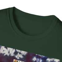 REGATTA ONE: Bold Tie Dye collage, Unisex Softstyle T-Shirt