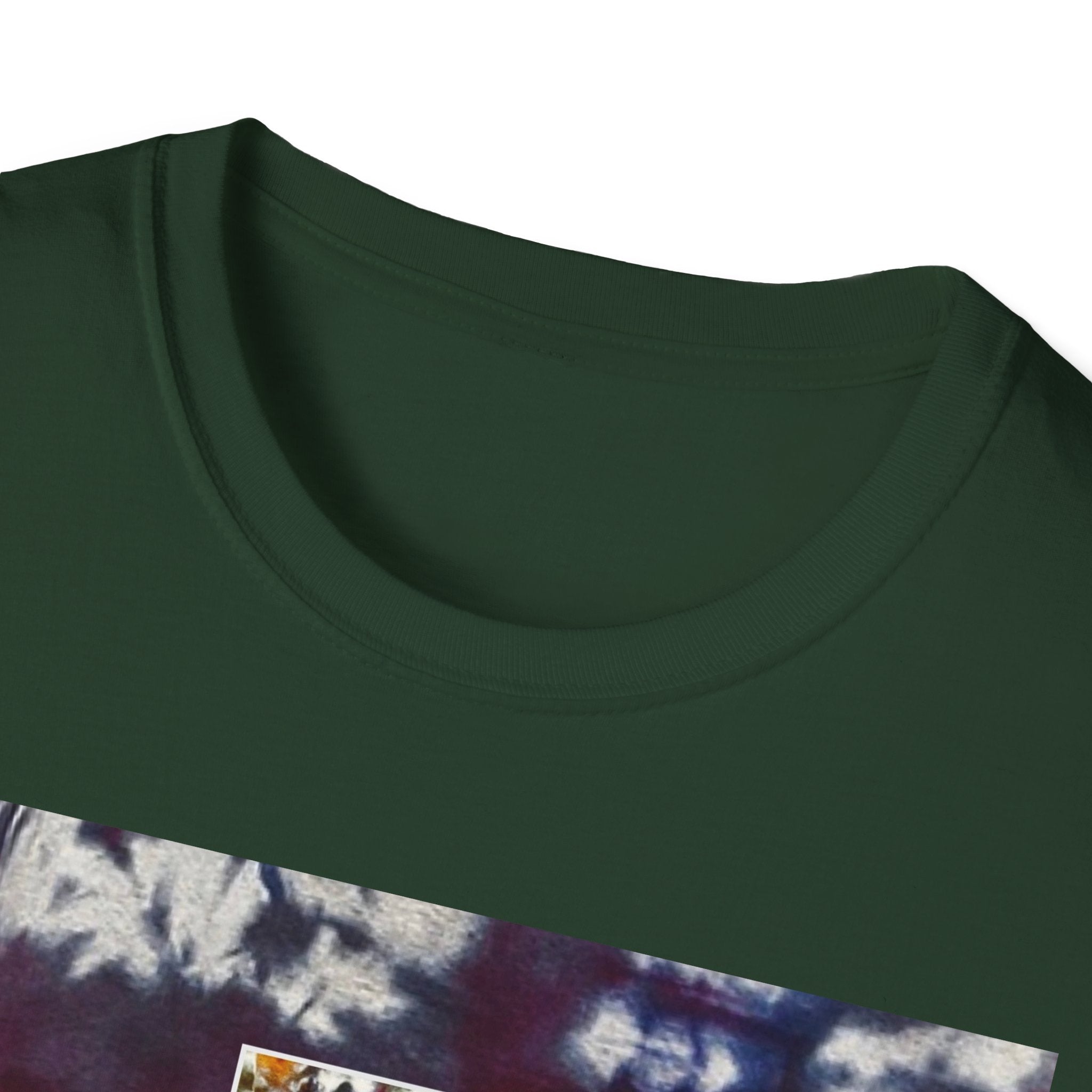 REGATTA ONE: Bold Tie Dye collage, Unisex Softstyle T-Shirt