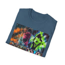 THE VICEROY: Unisex Tie-Dye collage T-Shirt, Vibrant Fashion Tee, Summer Wardrobe Essential, Festival Wear, Gift for Creative Souls, Casual Everyday Tee
