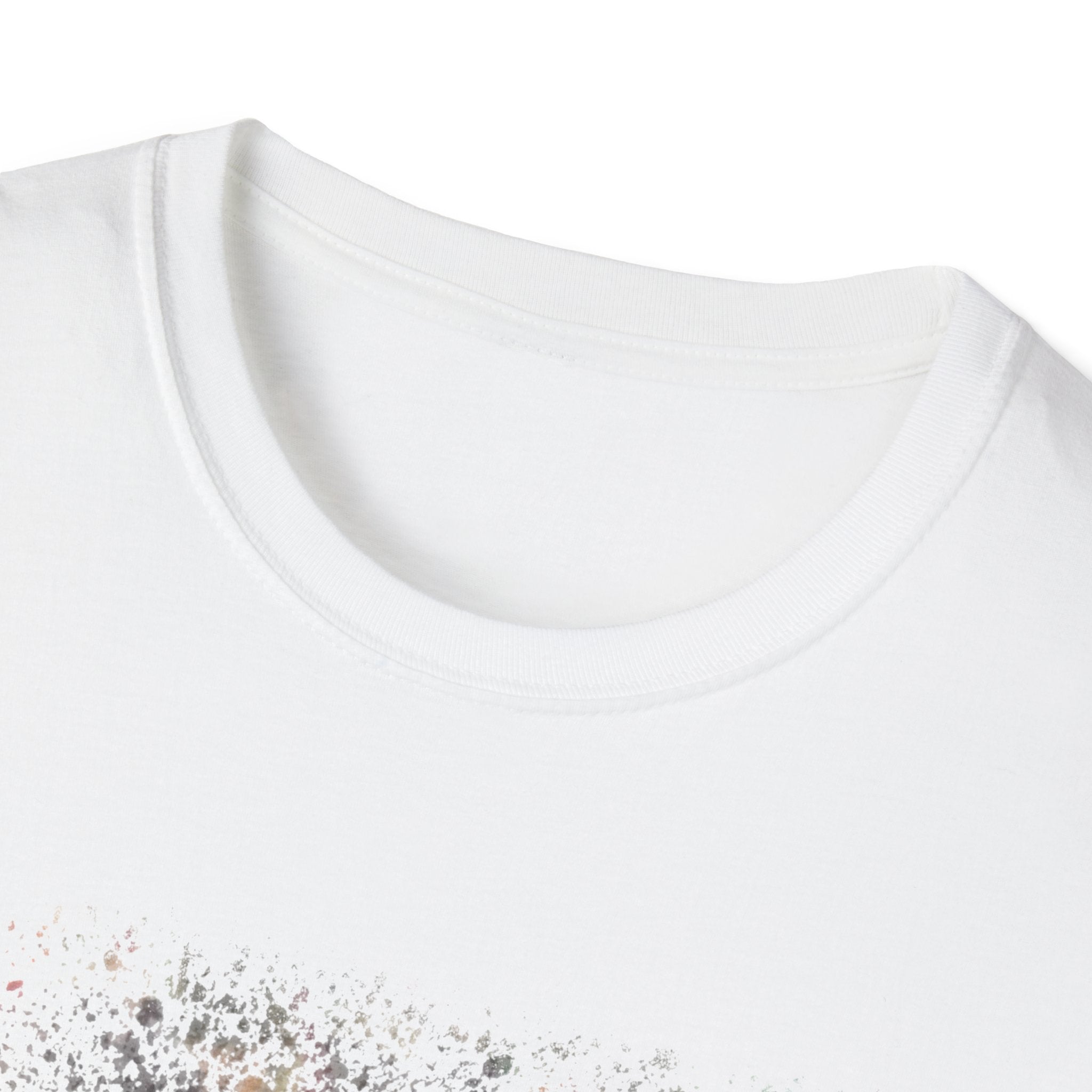 THUNDER BAY: Storm inspired Abstract Art Unisex Softstyle T-Shirt, Unique Fashion Tee, Comfortable Graphic Shirt, Perfect Gift, Casual Wear