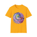 Dragonfly Destiny 2:  Colorful Tie-Dye Unisex T-Shirt, Boho Shirt, Casual Wear, Summer Style, Gift for Her, Festival Fashion, Spiritual Outfit