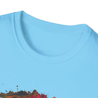 Firestone 2:  Vibrant Tie-Dye Unisex T-Shirt, Colorful Casual Tee, Summer Festival Shirt, Gift for Friends, Boho Style Apparel