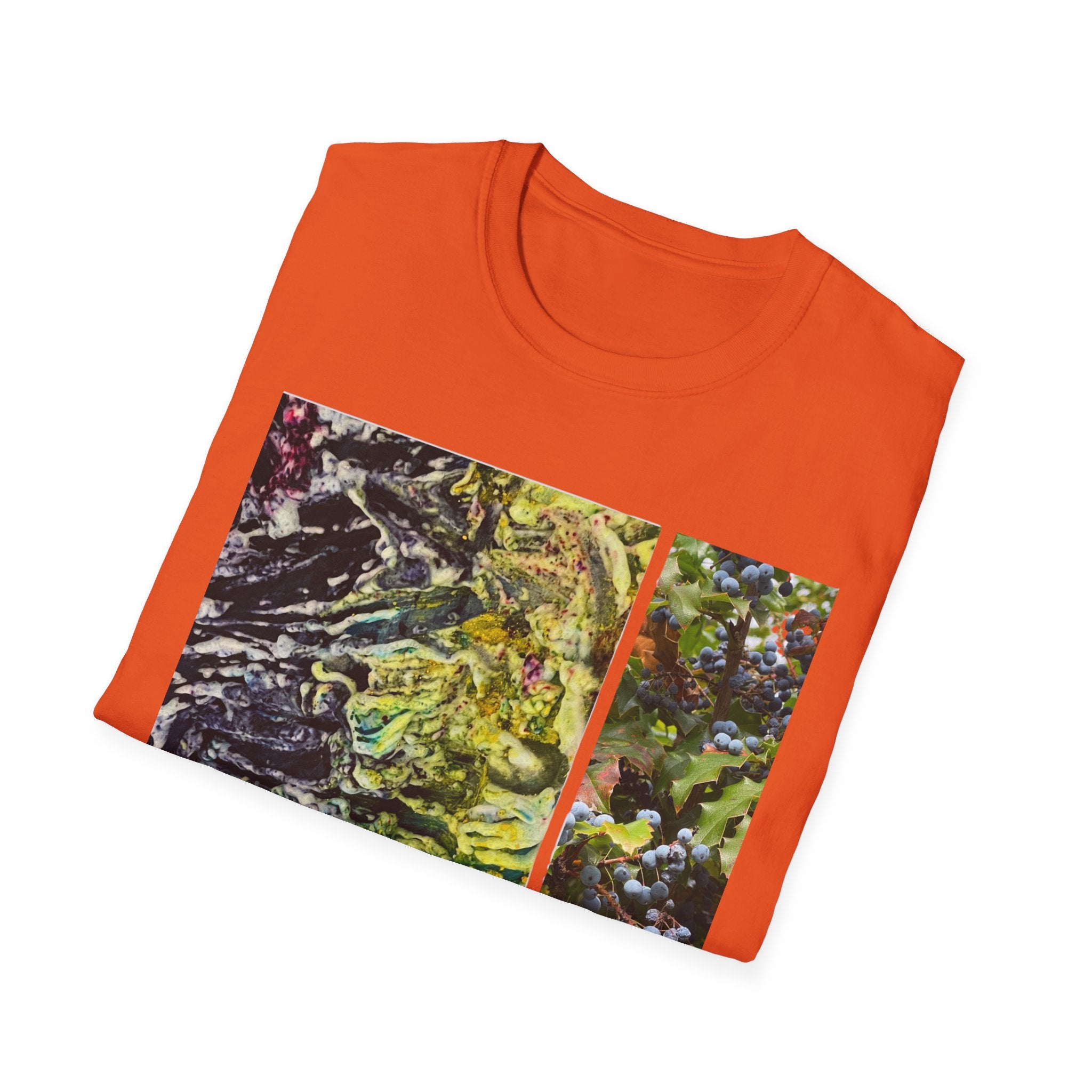 BLUEBERRY BLISS: Nature-Inspired Unisex Softstyle T-Shirt - Eco-Friendly, Trendy Graphic Tee, Outdoor Lover Gift, Relaxed Casual Wear, Summer Wardrobe [...]