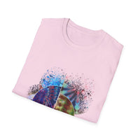 Tenacity 2:  Colorful Tie-Dye Unisex Softstyle T-Shirt, Casual Wear, Gift for Art Lovers, Summer Vibes, Festival Clothing