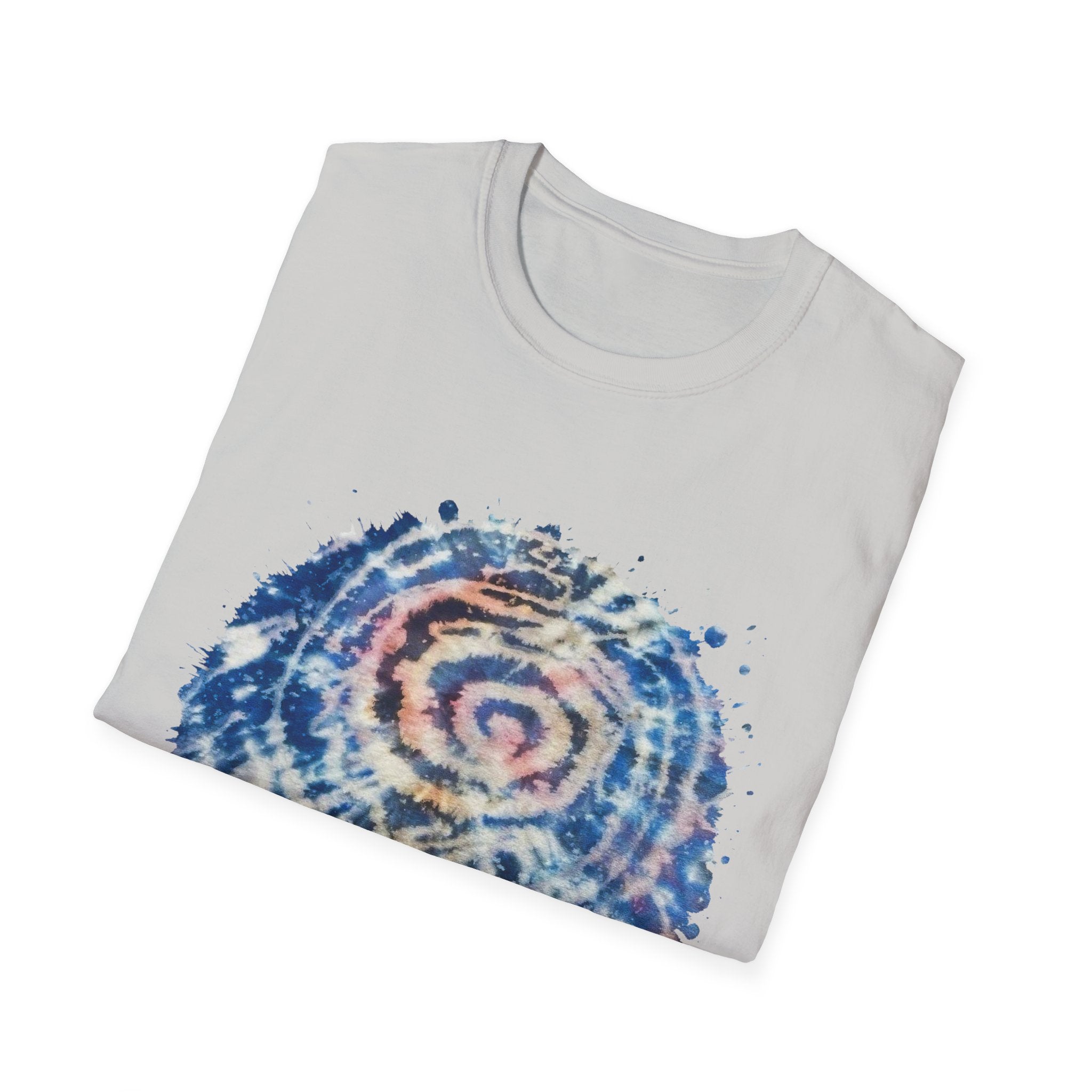 KINETIX:  Dream inspired, Spiritual Tie-Dye T-Shirt, Relaxed Vibes, Unisex Tee, Gift for Yoga Lovers, Bohemian Style, Festival Apparel
