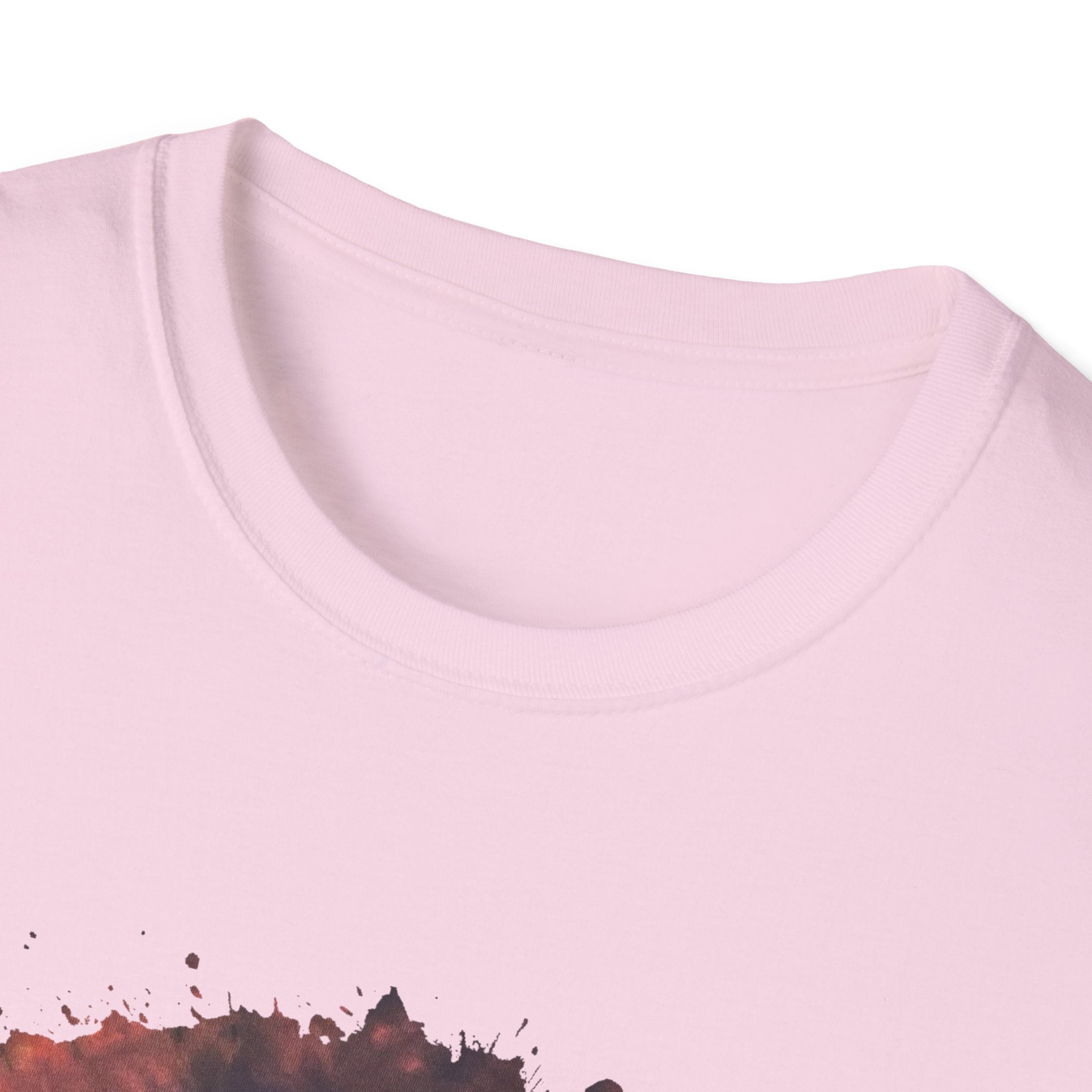 Powerball Bliss 2:  Whimsical Watercolor Spiral T-Shirt, Unisex Tee, Artistic Apparel, Casual Wear, Gift for Art Lovers, Unique Festival Outfit