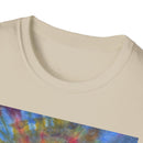 WATERMELON KRUSH: Trendy and Colorful Tie-Dye Unisex T-Shirt, Casual Wear, Summer Vibes, Festival Clothing, Eco-Friendly Fashion, Gift for Friends