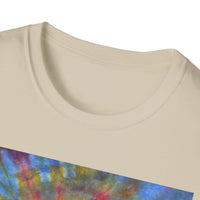 WATERMELON KRUSH: Trendy and Colorful Tie-Dye Unisex T-Shirt, Casual Wear, Summer Vibes, Festival Clothing, Eco-Friendly Fashion, Gift for Friends