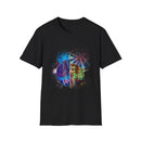 Tenacity 2:  Colorful Tie-Dye Unisex Softstyle T-Shirt, Casual Wear, Gift for Art Lovers, Summer Vibes, Festival Clothing