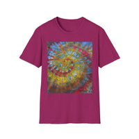 WATERMELON KRUSH: Trendy and Colorful Tie-Dye Unisex T-Shirt, Casual Wear, Summer Vibes, Festival Clothing, Eco-Friendly Fashion, Gift for Friends